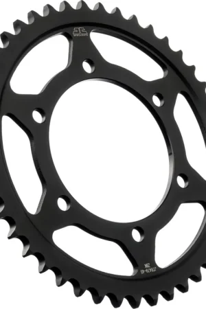 Veilige Betaling JT SPROCKETS - REAR STEEL 45T BL, 530 - Sprockets - BLACK ZINC FINISH